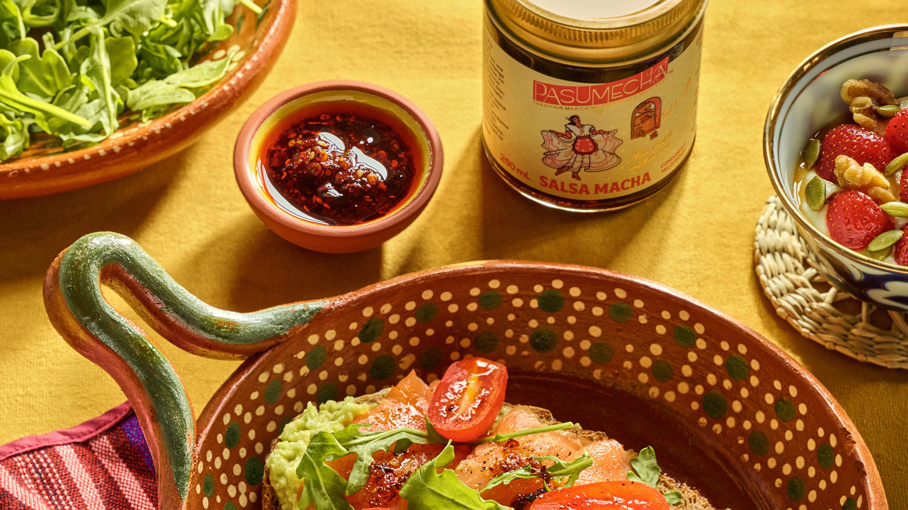 salade avec Salsa