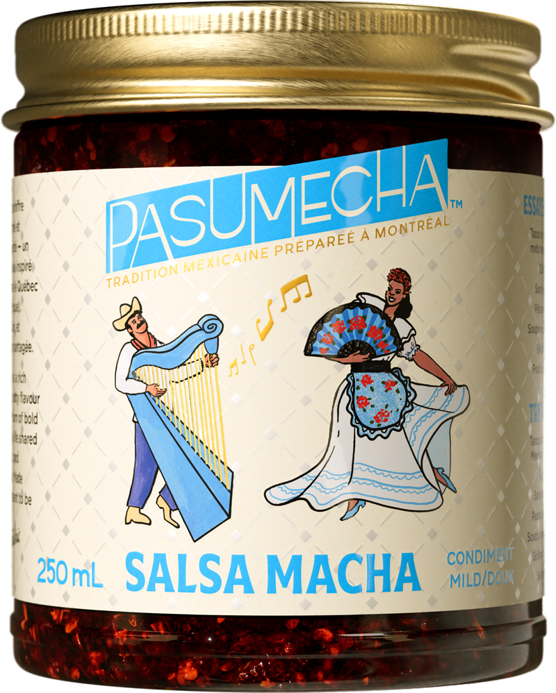 Pasumecha Montreal Mexican Salsa Macha Douce